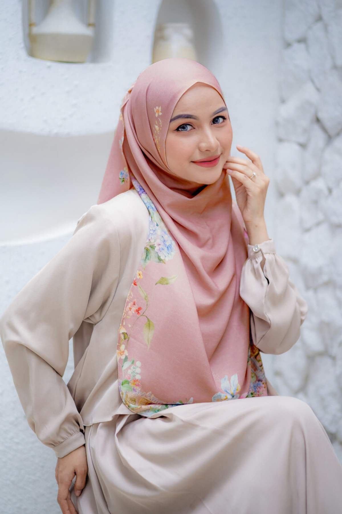 [Buy3 Get1 Free] HIRA - Instan Malaya Purity | Pashmina Instan Motif