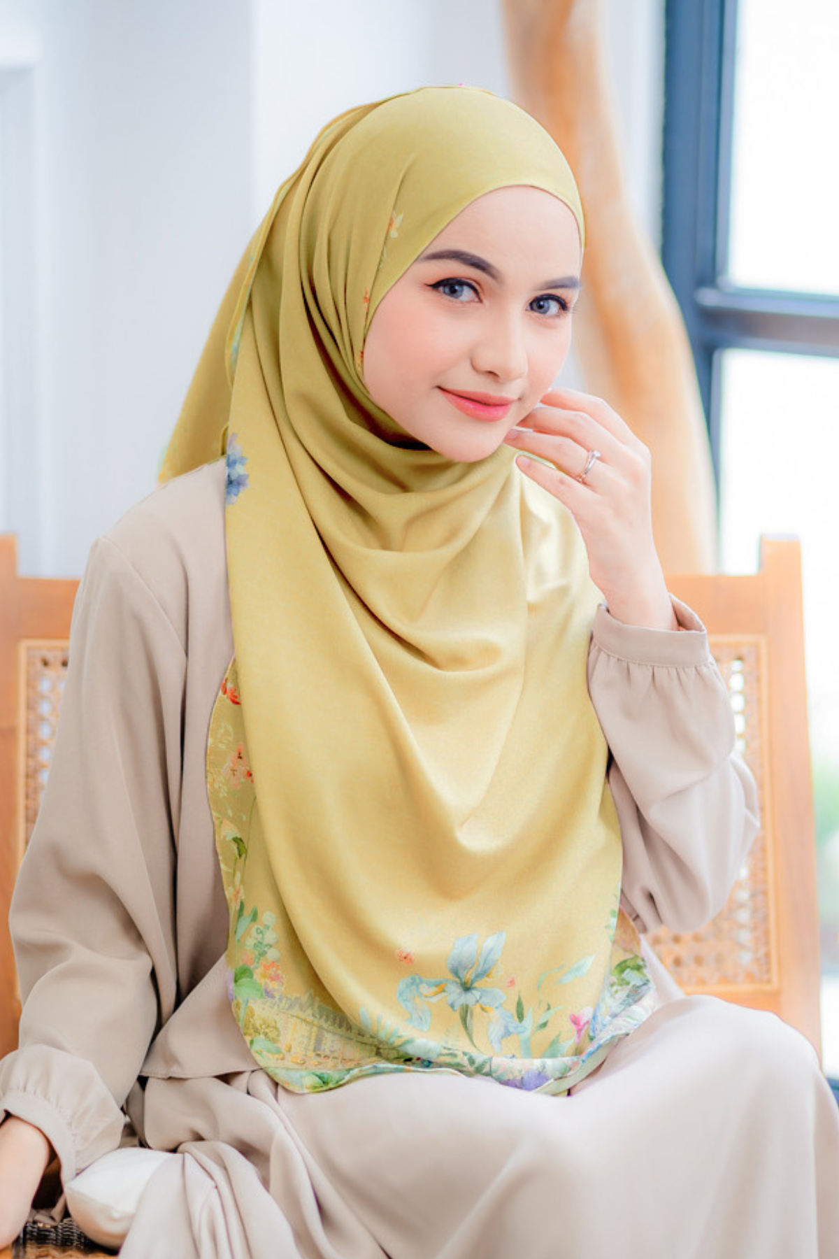 [Buy3 Get1 Free] HIRA - Instan Malaya Purity | Pashmina Instan Motif