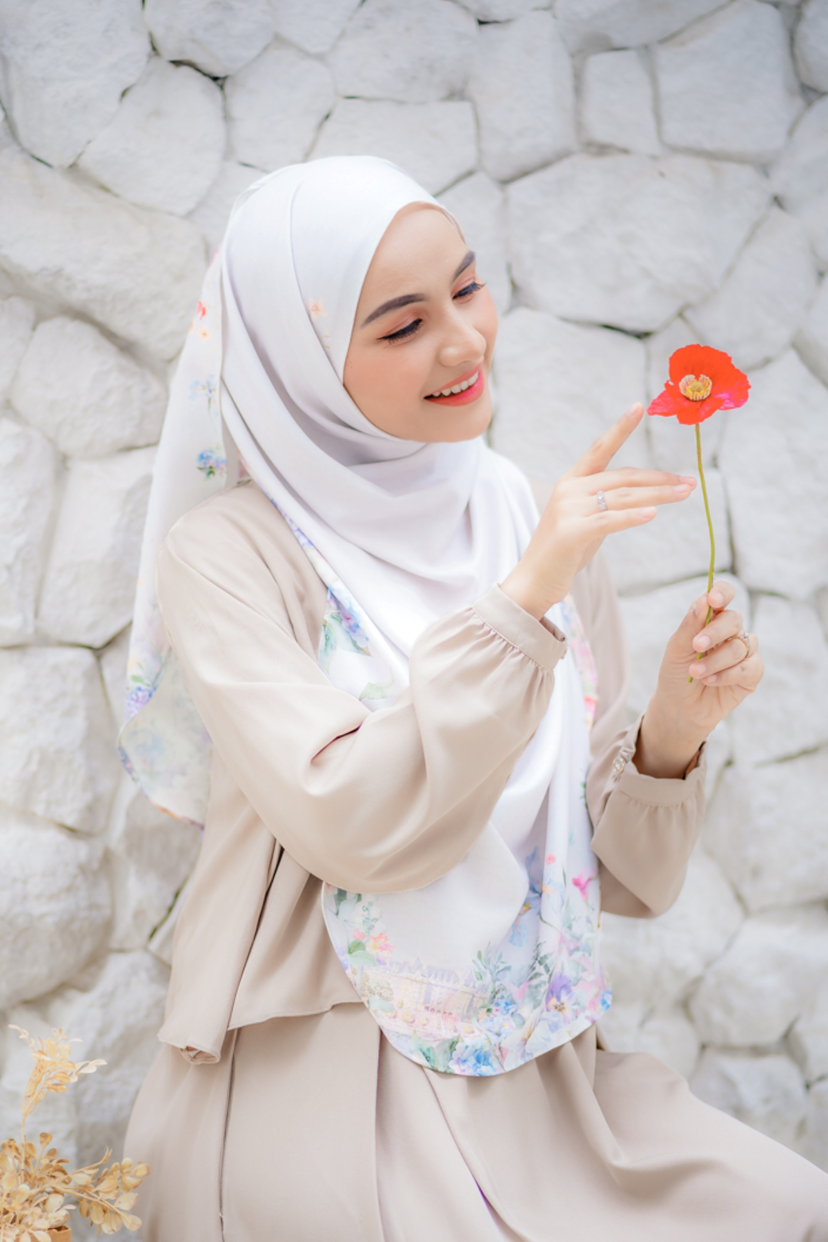 [Buy3 Get1 Free] HIRA - Instan Malaya Purity | Pashmina Instan Motif