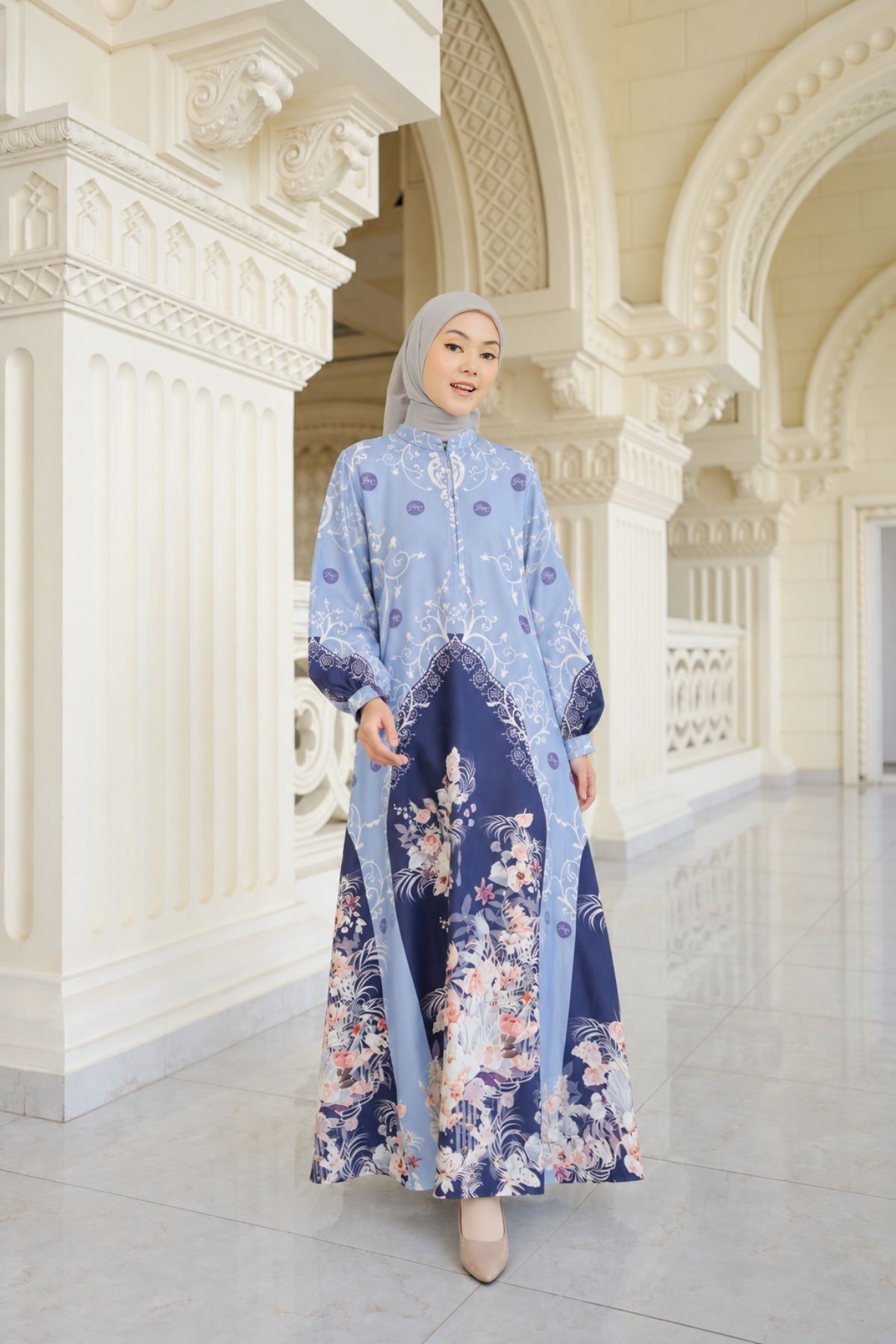 HIRA - Firina Dress Modest Edition | Kondangan Seragaman | Gamis Pakaian Muslim