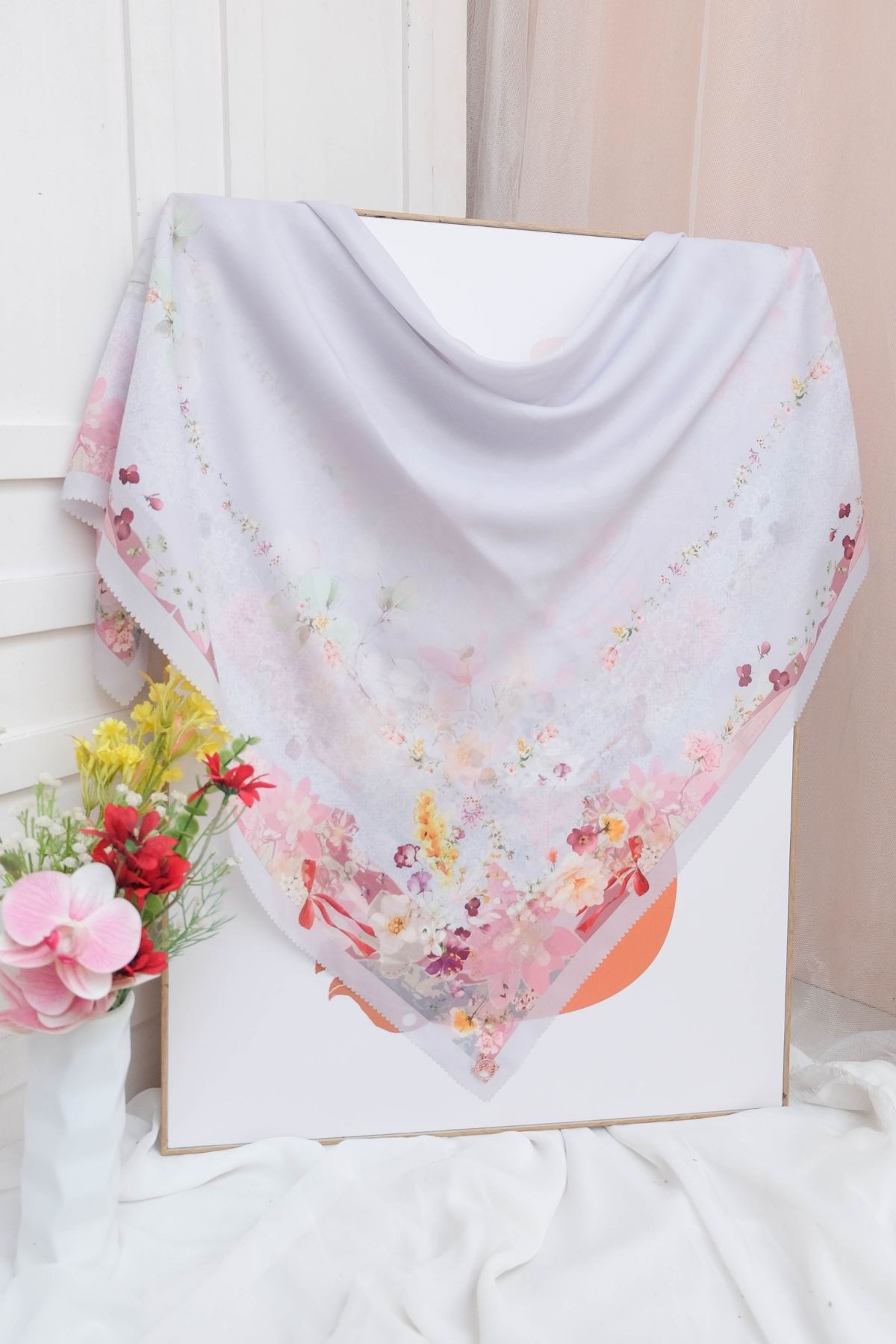 LEAF Rahma Scarf - Silver