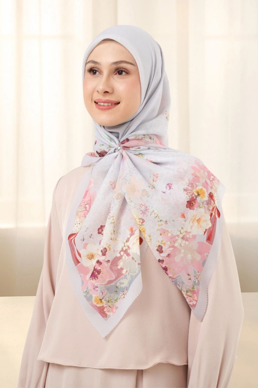 LEAF Rahma Scarf - Silver