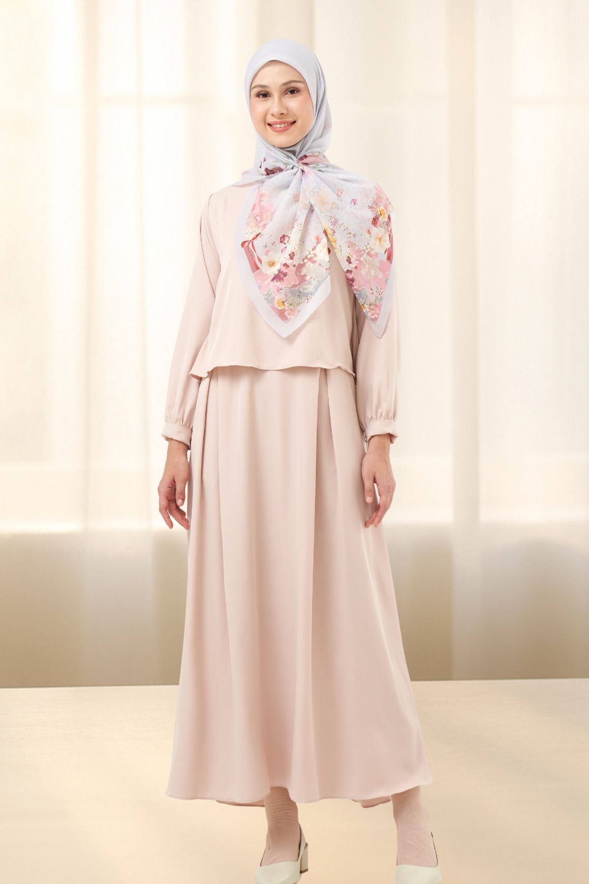 LEAF Rahma Scarf - Silver