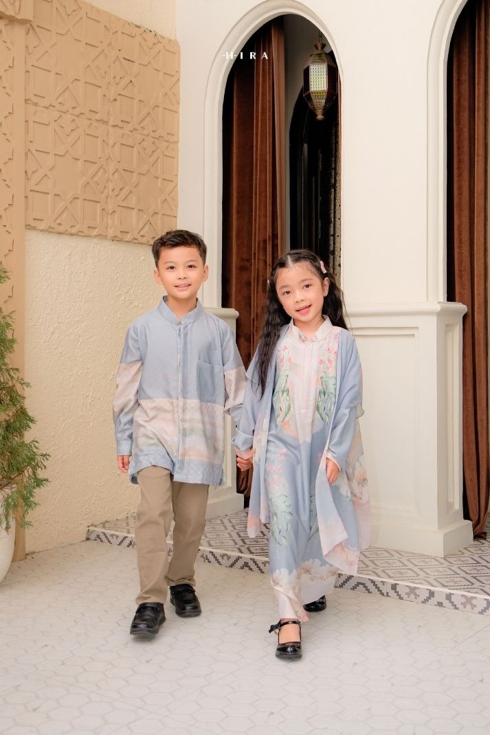 ASHA Family Set — Sky | HIRA Raya 2027