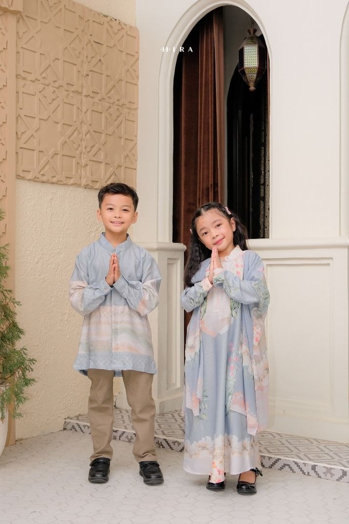 ASHA Family Set — Sky | HIRA Raya 2027