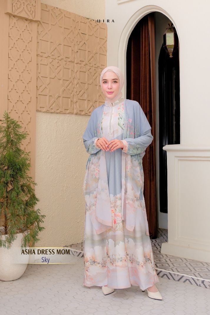 ASHA Family Set — Sky | HIRA Raya 2027