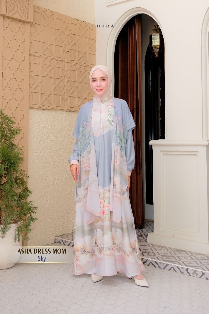 ASHA Family Set — Sky | HIRA Raya 2027