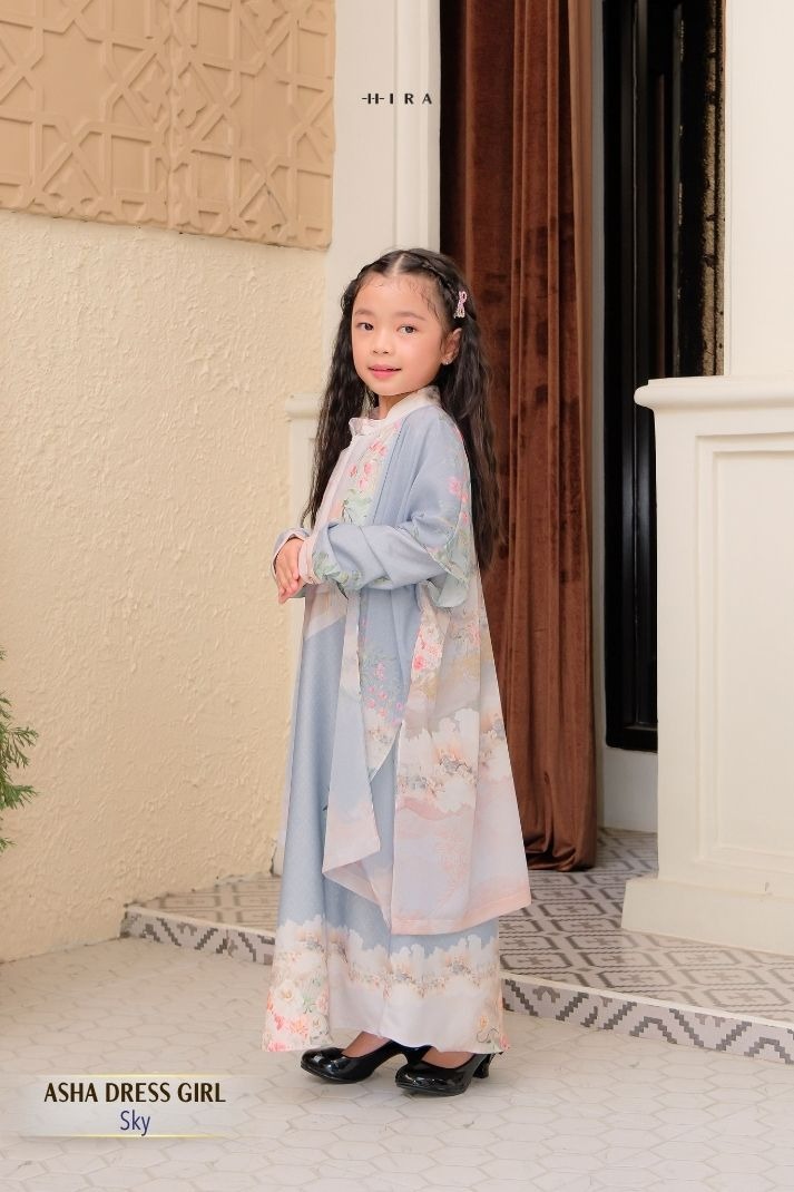ASHA Family Set — Sky | HIRA Raya 2027