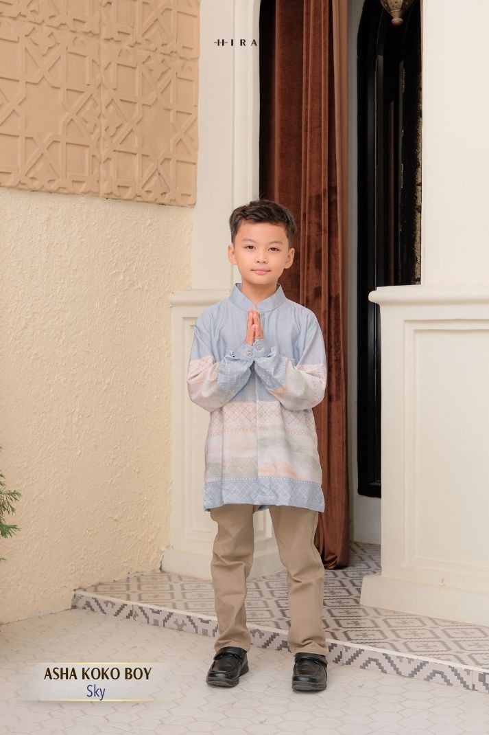 ASHA Family Set — Sky | HIRA Raya 2027