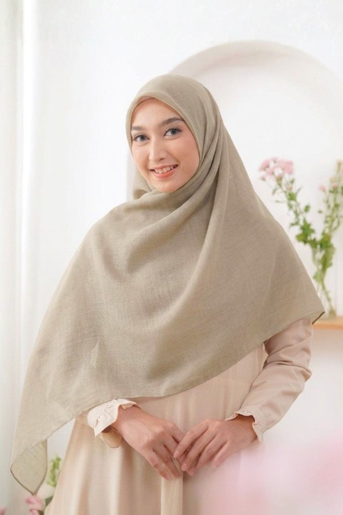 HIRA - Segiempat Mina Syar'i Lasercut JUMBO Polycotton