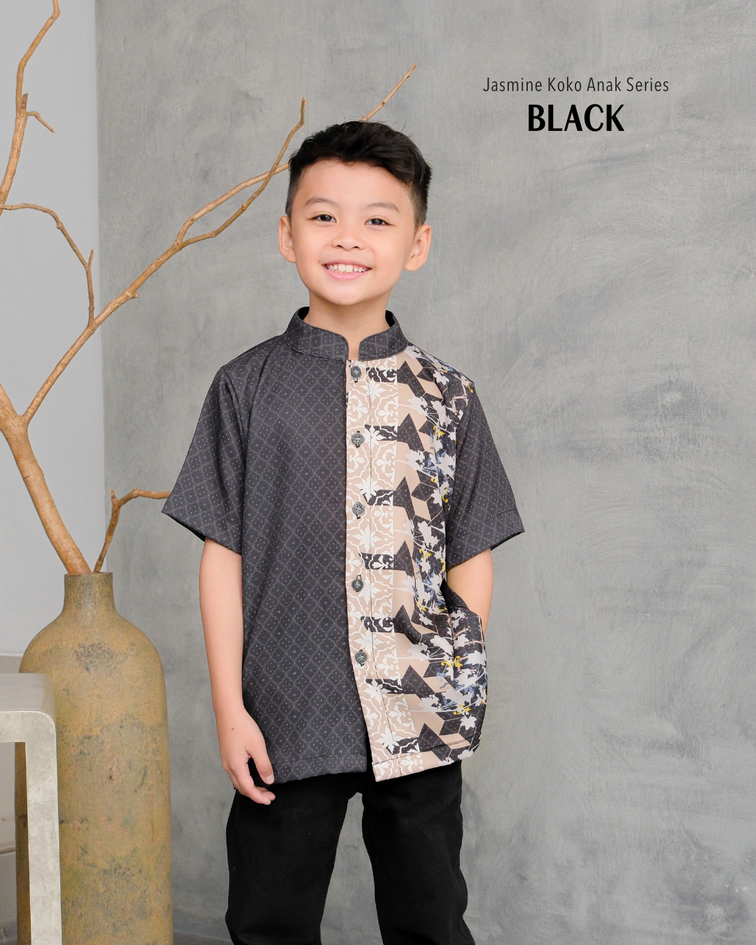 Jasmine Family Set - Black