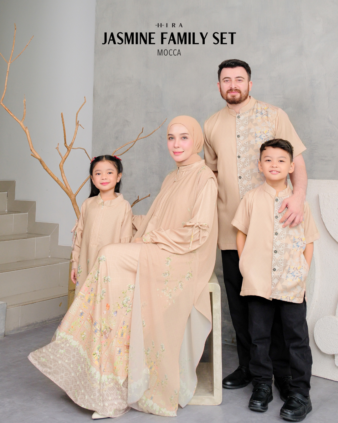 Jasmine Family Set - Mocca
