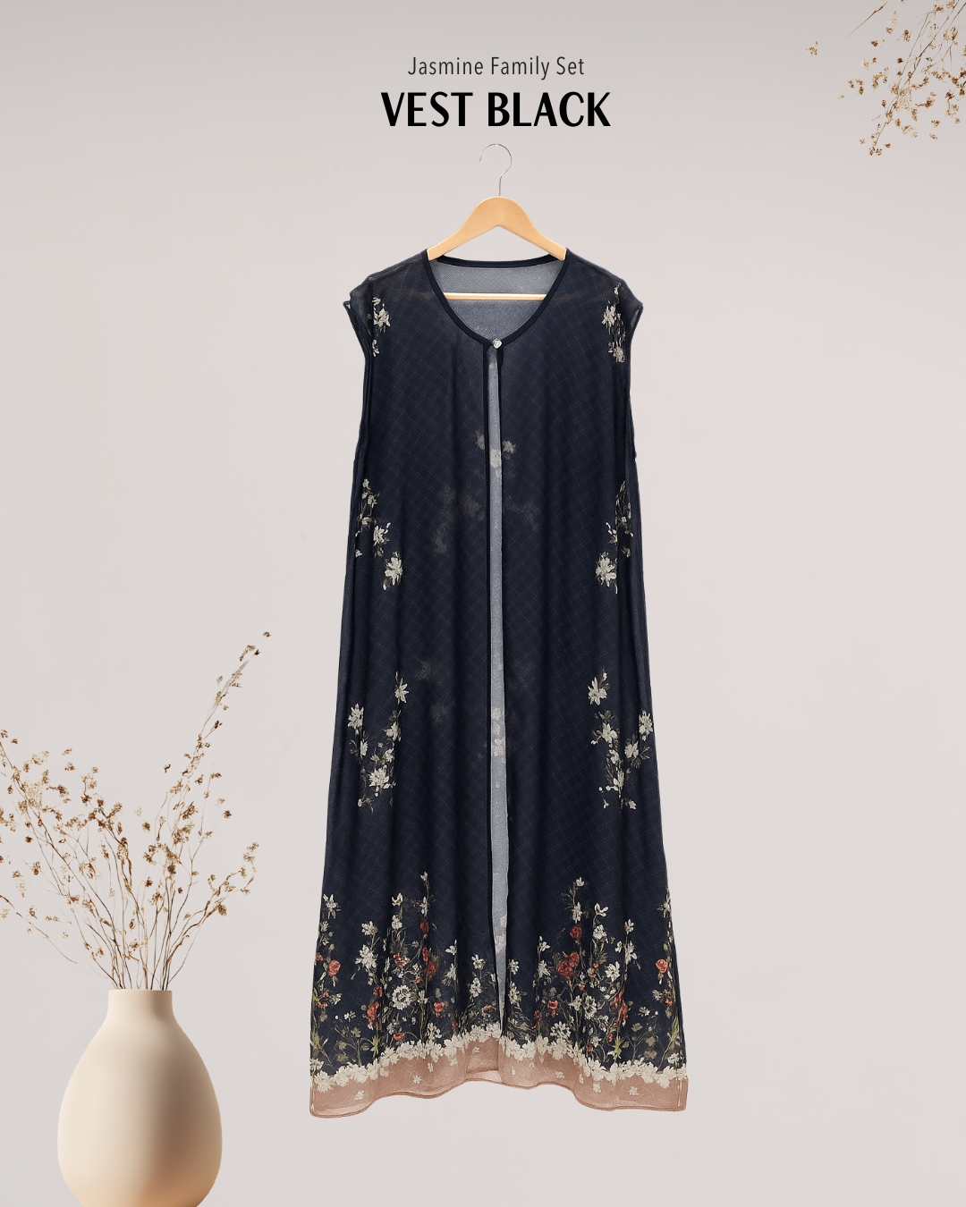 Jasmine Family Set - Black