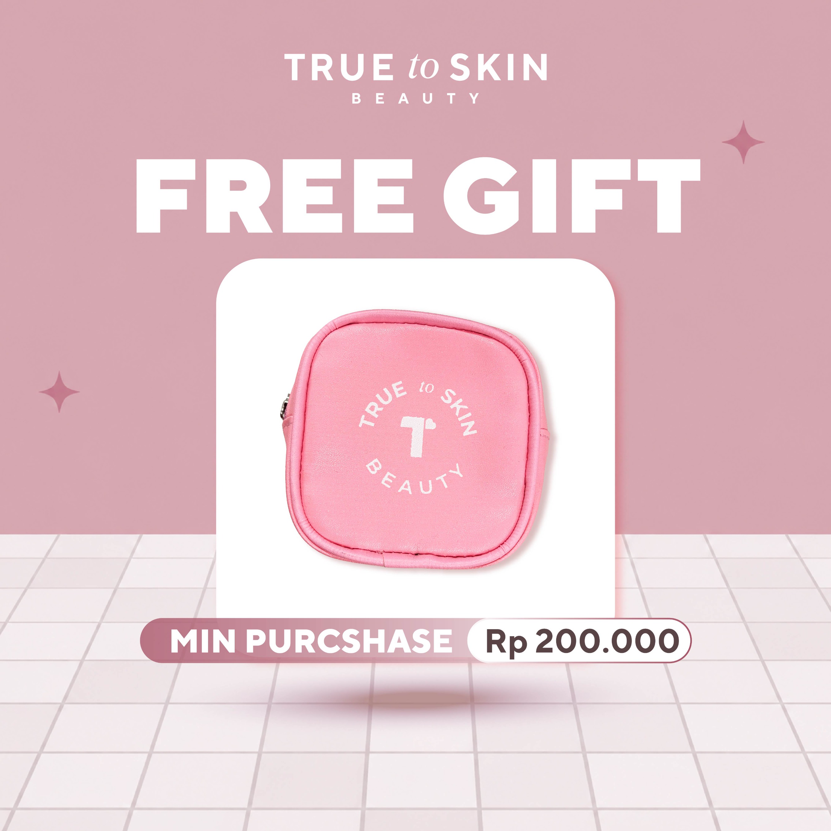 [ FREE GIFT ] EXECLUSIVE PINK POUCH
