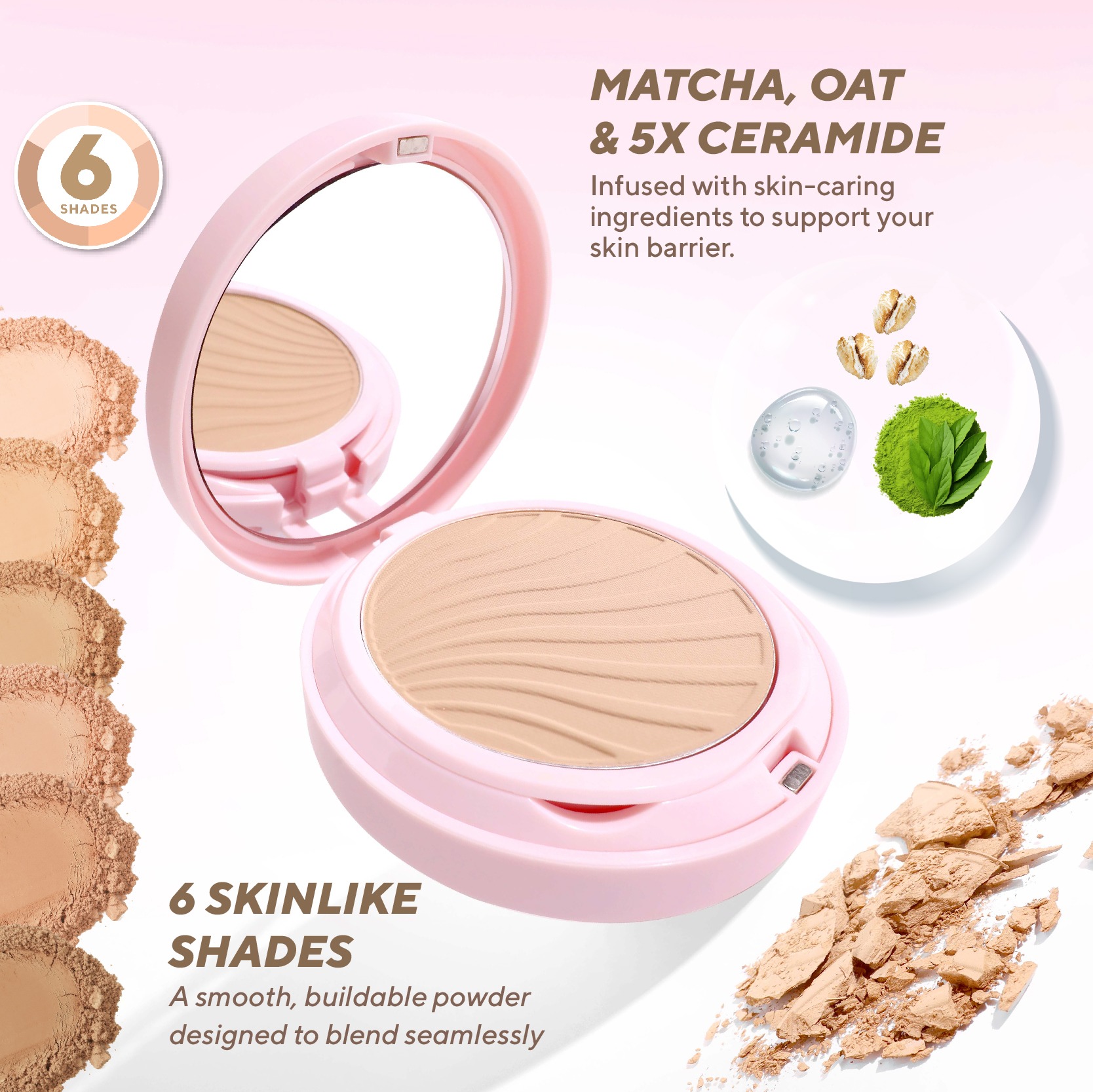 True to Skin - Skinlike Porefecting Powder Foundation