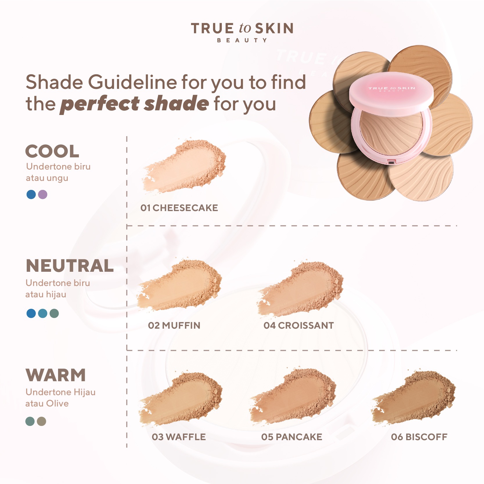 True to Skin - Skinlike Porefecting Powder Foundation