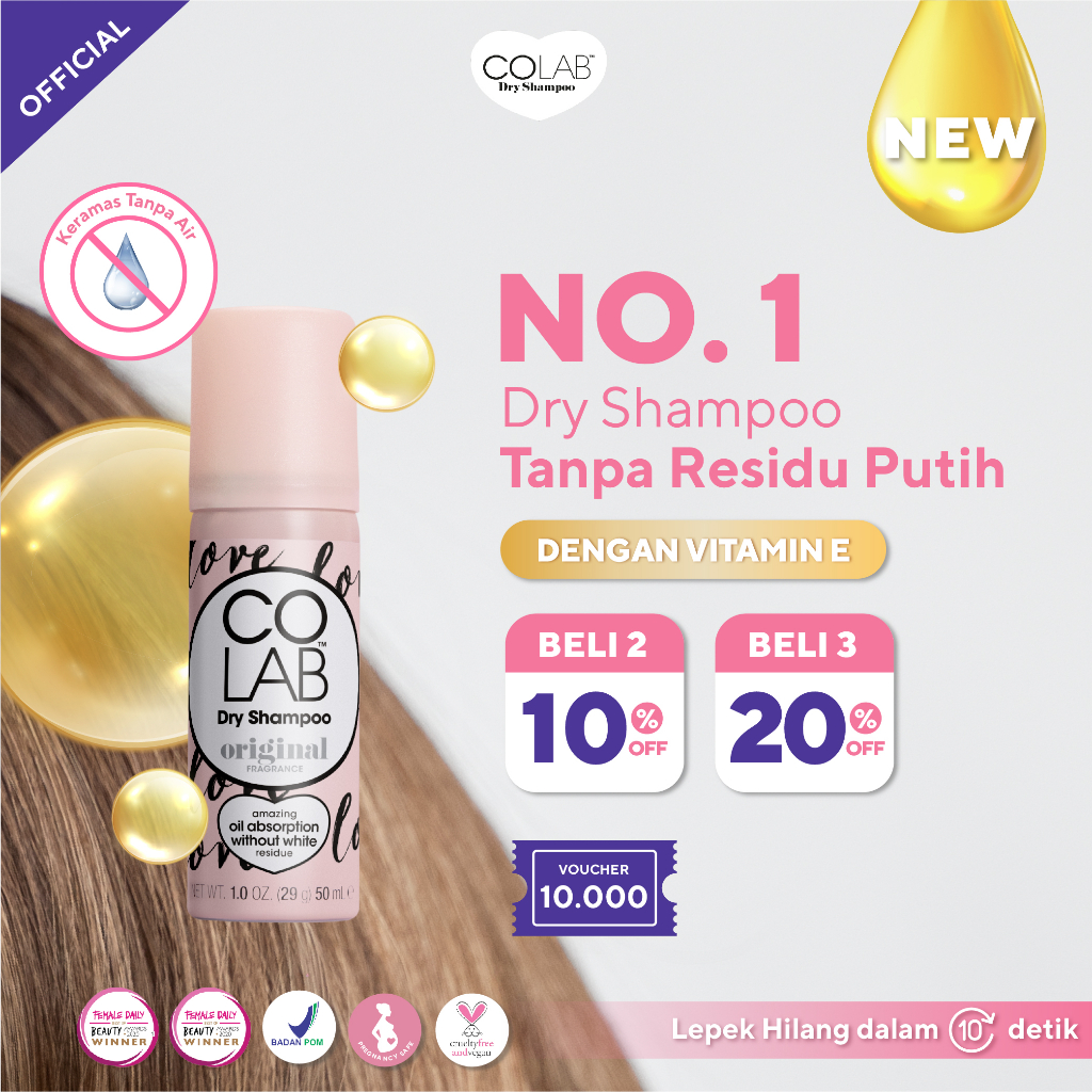 Colab Dry Shampoo Travel Size Original