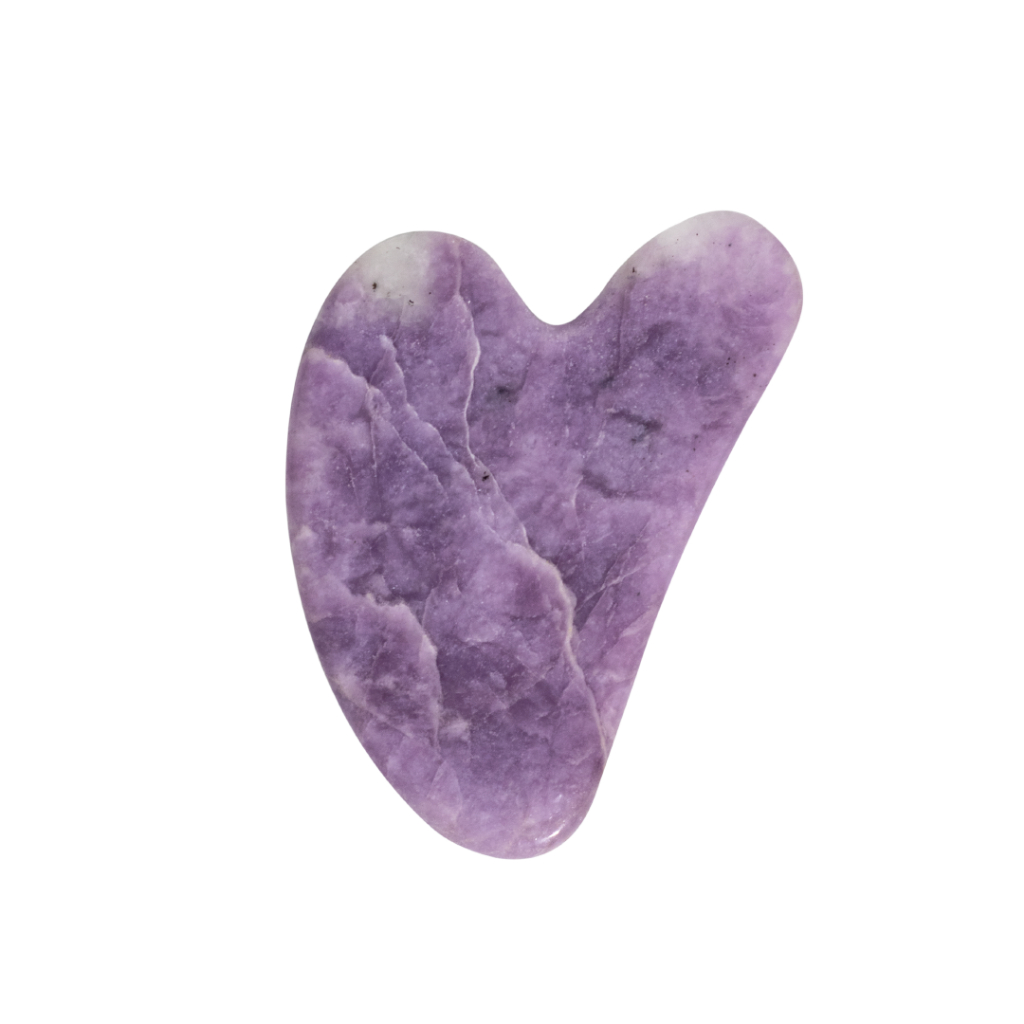 True to Skin Jade & Rose Quartz Guasha and Face Roller (Batu Giok Asli)