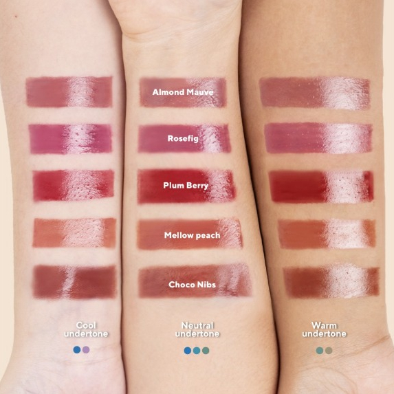 True to Skin - Juicy Glass Tint , Longlasting Stain Anti Kering Ultra Light Tahan Lama 8 Jam Moisturizing (Lip Tint)