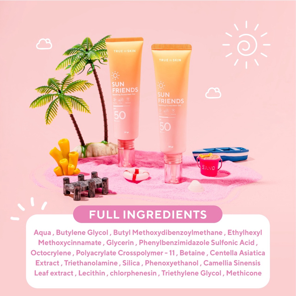 True to Skin Sunfriends Sunscreen Gel SPF 50 PA++++