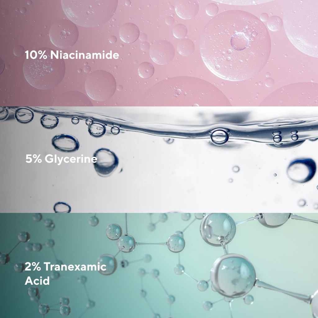 True to Skin Niacinamide TXA Brightening Serum - Mencerahkan, Mengatasi Jerawat dan Bekas Jerawat, Bruntusan, Kontrol Minyak