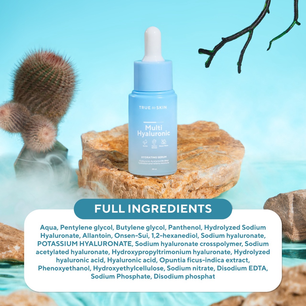 True to Skin Multi Hyaluronic Hydrating & Skin Barrier Serum - Melembapkan, Recovery Skin Barrier