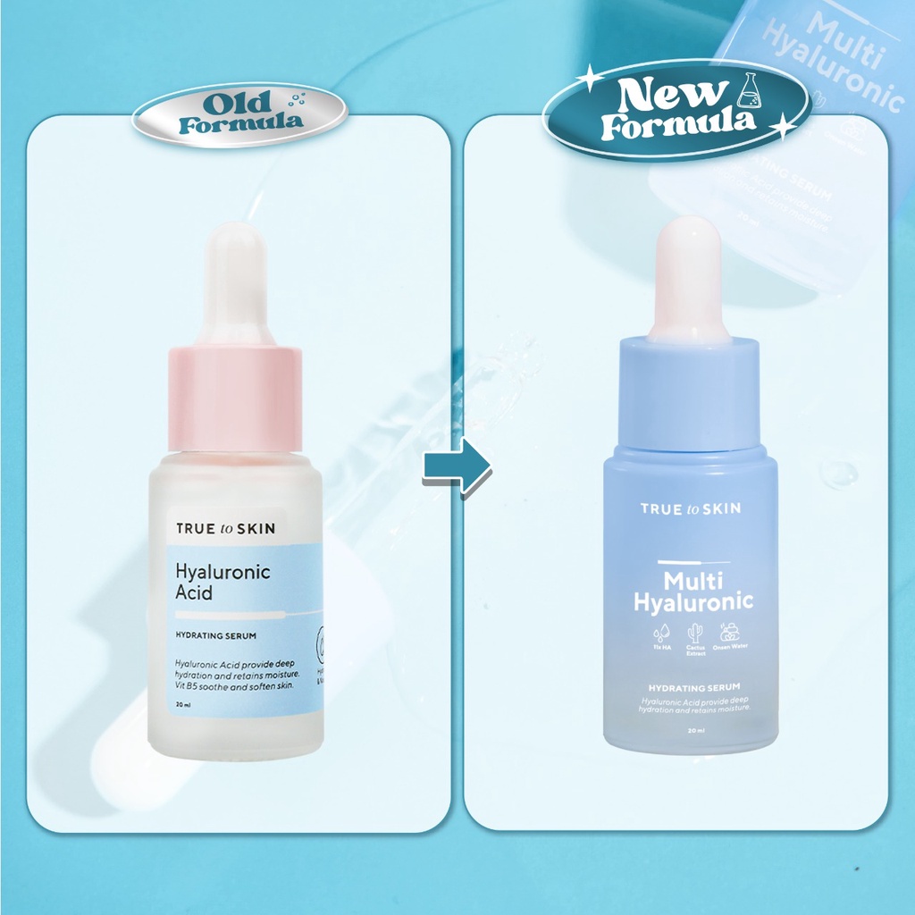 True to Skin Multi Hyaluronic Hydrating & Skin Barrier Serum - Melembapkan, Recovery Skin Barrier