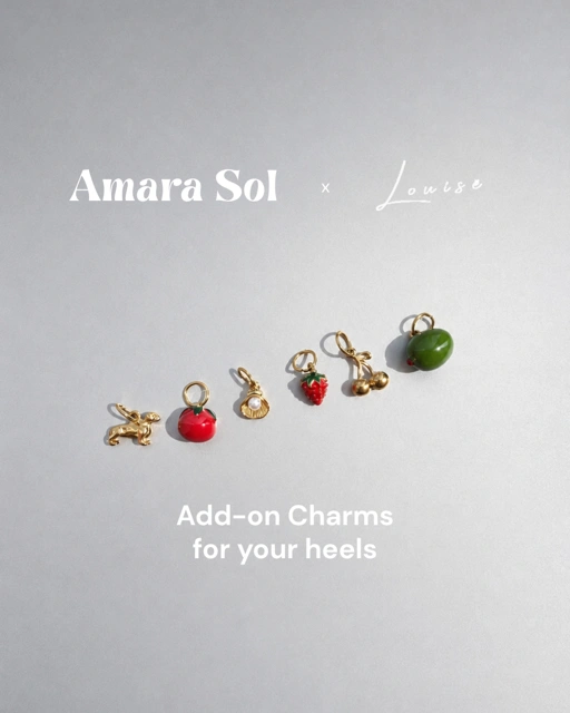 Add-On Charms 18k Gold Plated Stainless Steel - Louise Jewelry