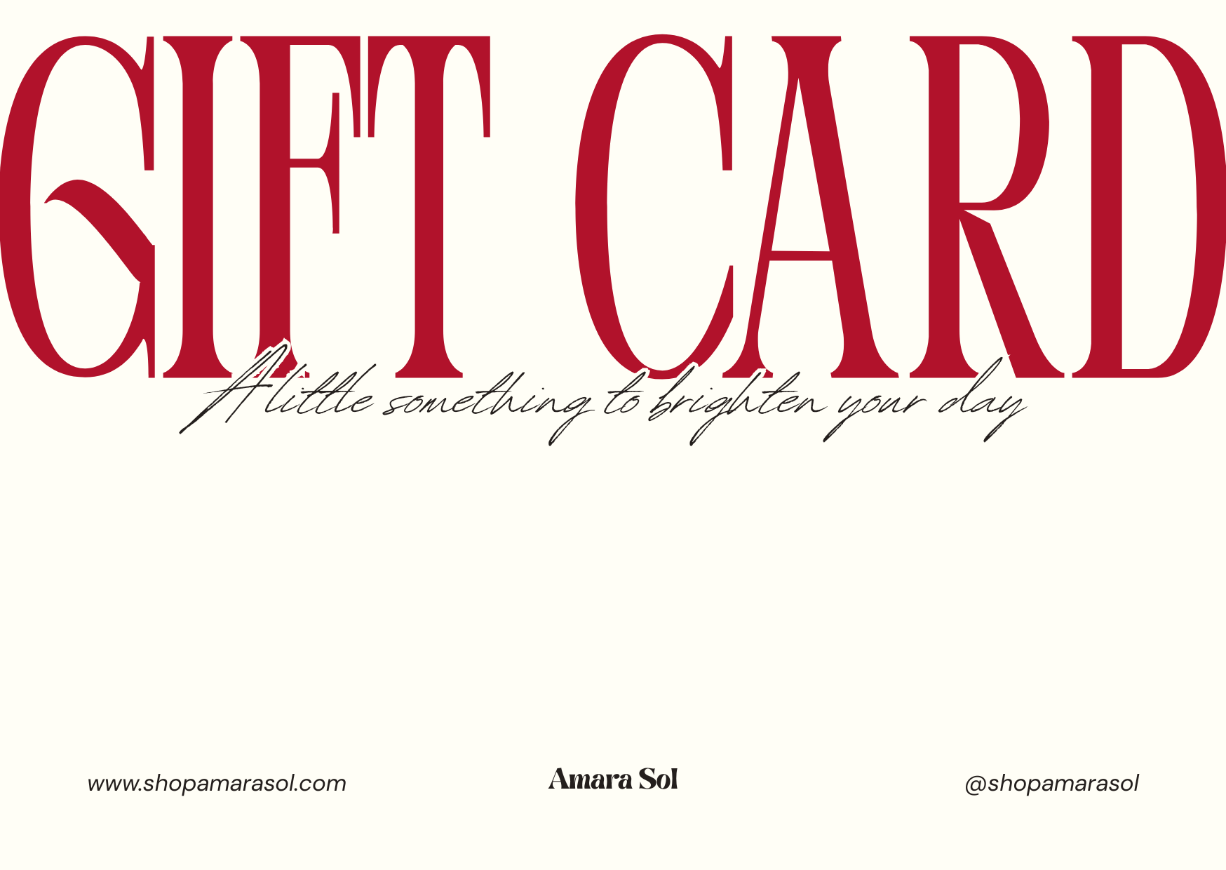 Gift Card (Digital)