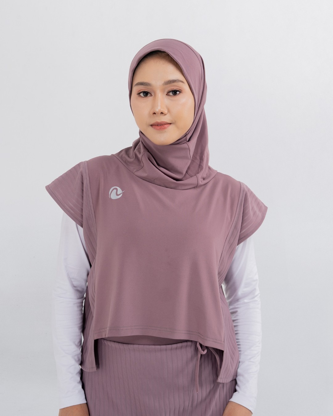 All Color Top Vest Hijab by Nixie Active - Atasan Rompi Hijab Olahraga Wanita