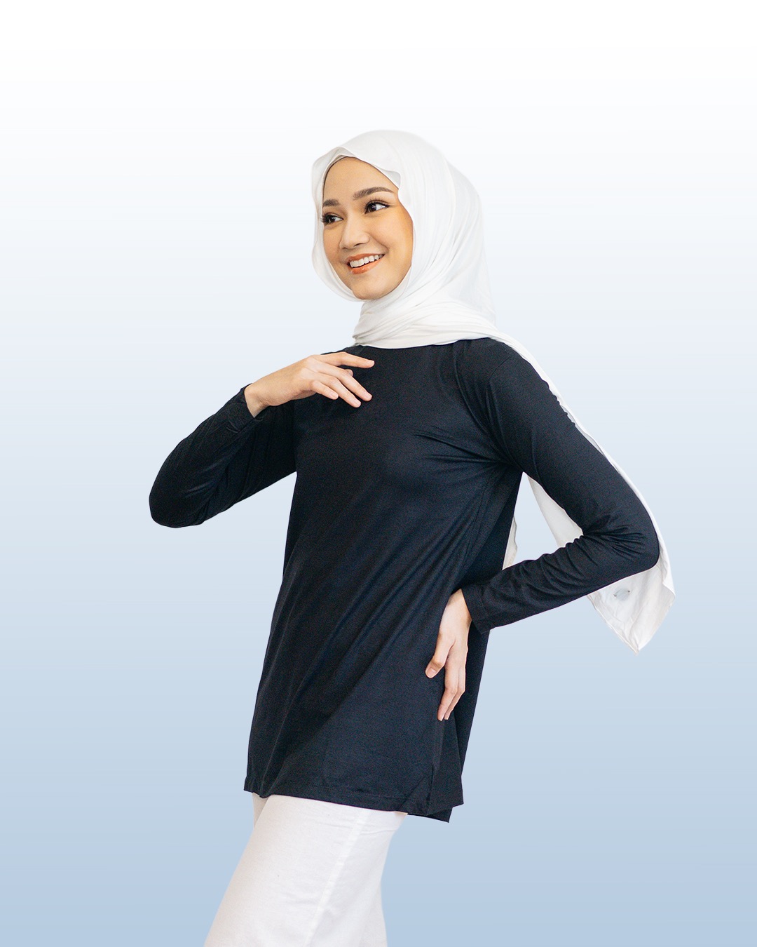 Basic Top Inner Black by Nixie Active