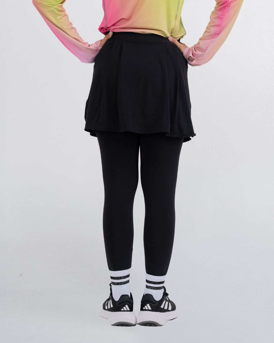Dria Skirted legging - Black