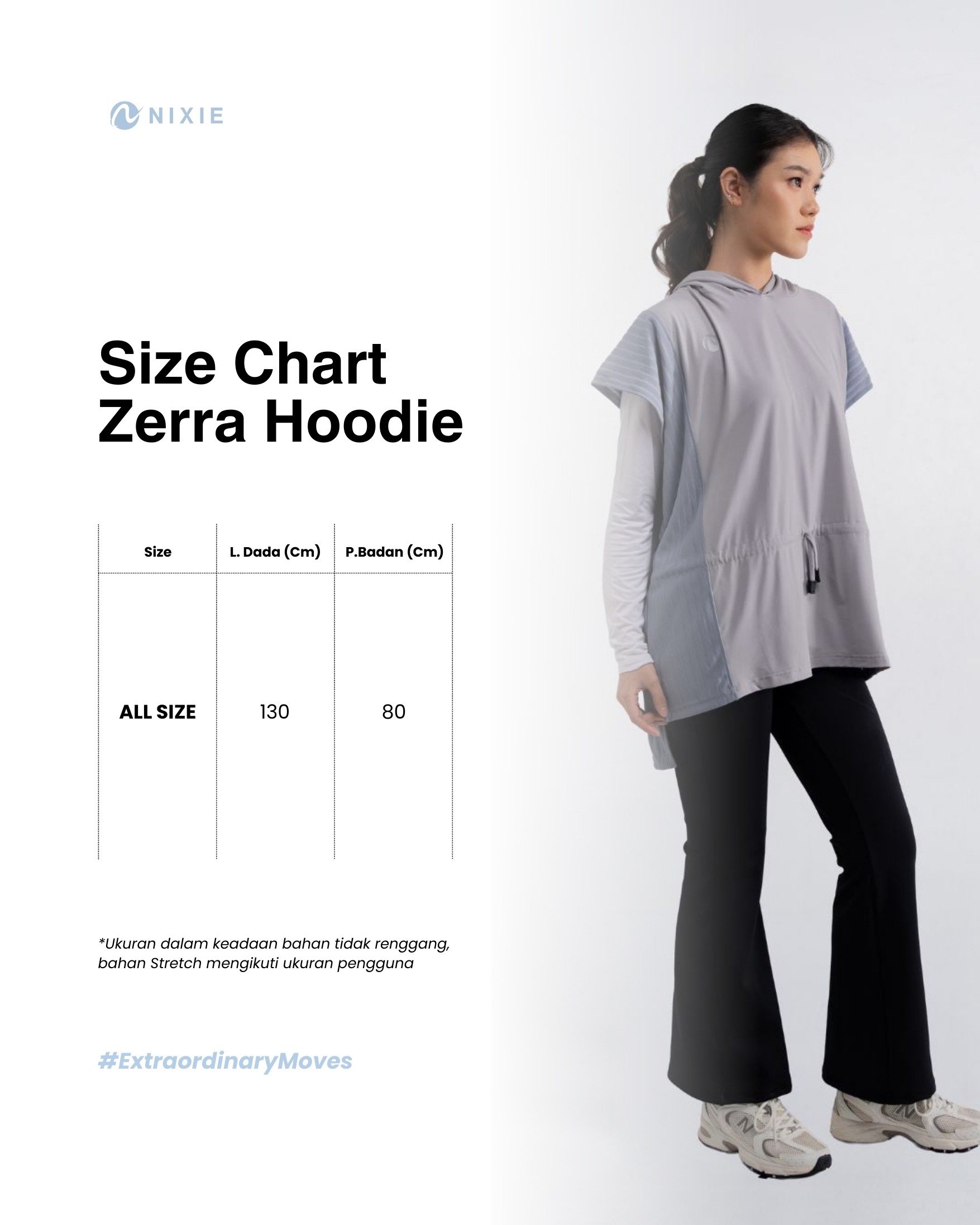 Zerra Vest Hoodie by Nixie Active