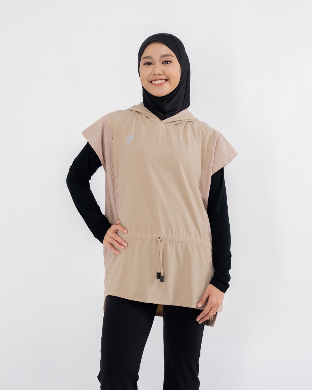 Zerra Vest Hoodie by Nixie Active