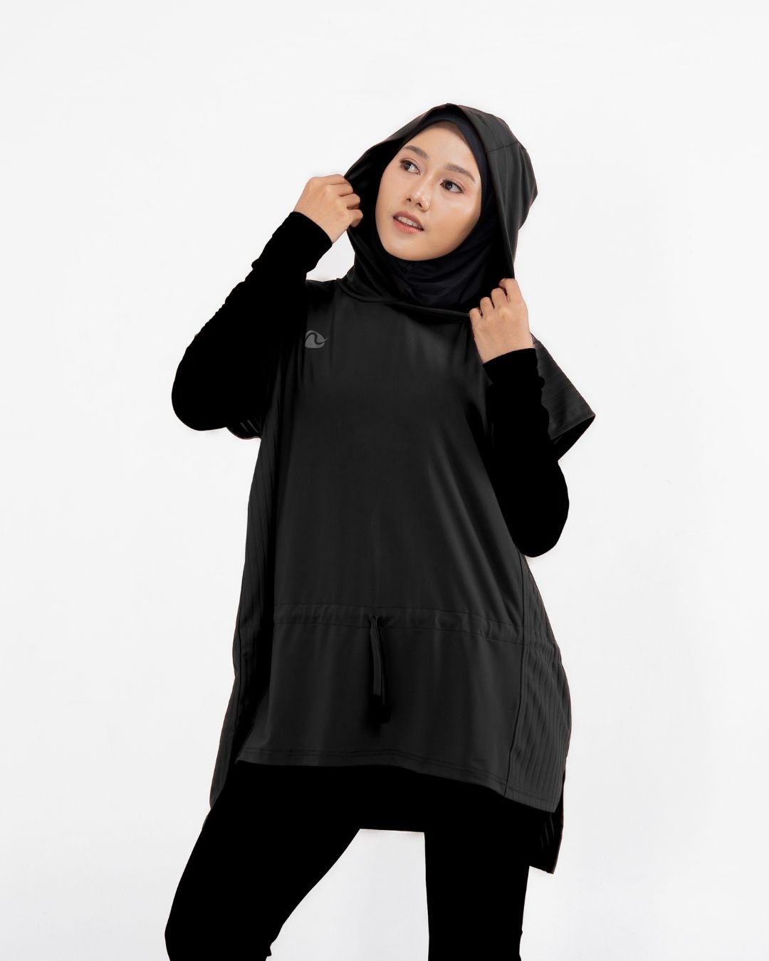 Zerra Vest Hoodie by Nixie Active