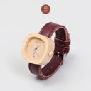 Maja Watch Jam Tangan Kayu - Sinta Maroon Series