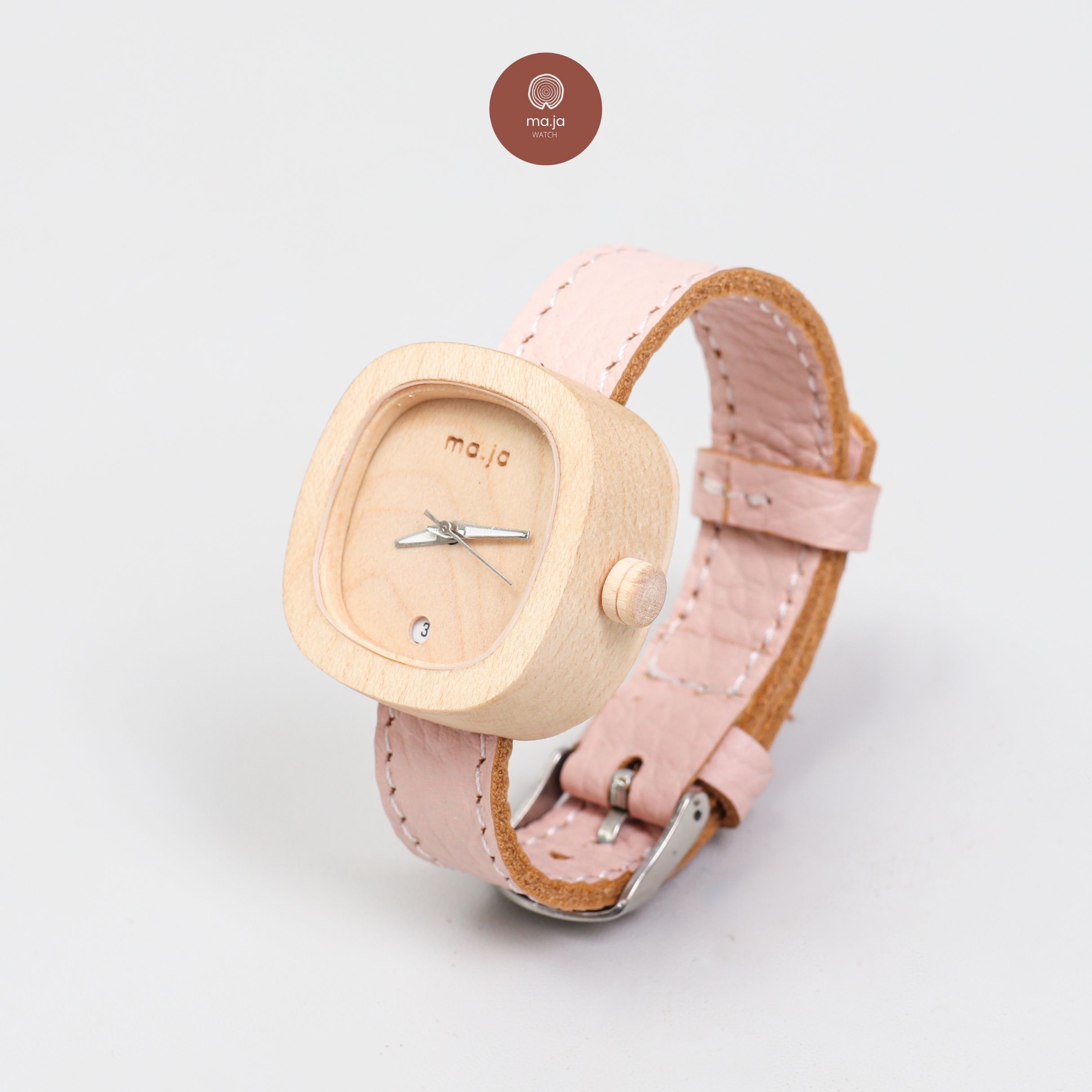 Maja Watch Jam Tangan Kayu - Sinta Natural Series