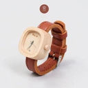 Maja Watch Jam Tangan Kayu - Sinta Coklat Series