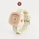 Maja Watch Jam Tangan Kayu - Sinta Canvas Series