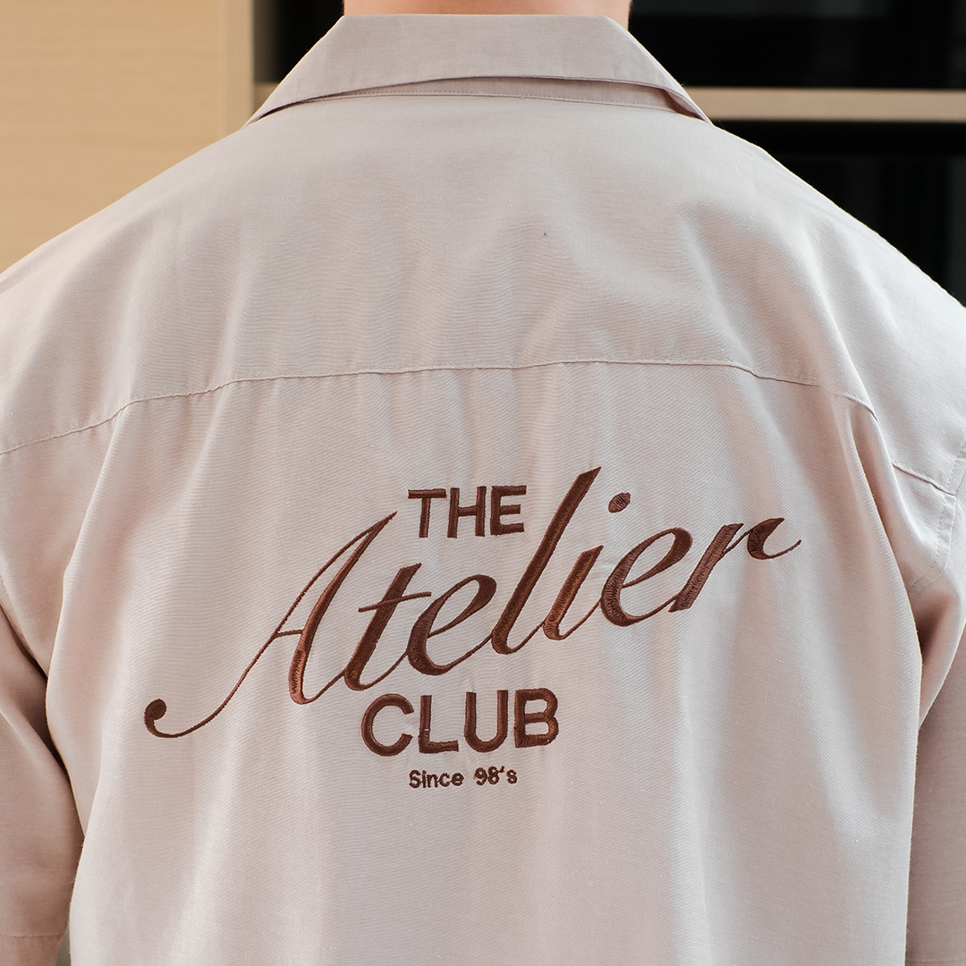 The Atelier Boxy Shirt in Beige