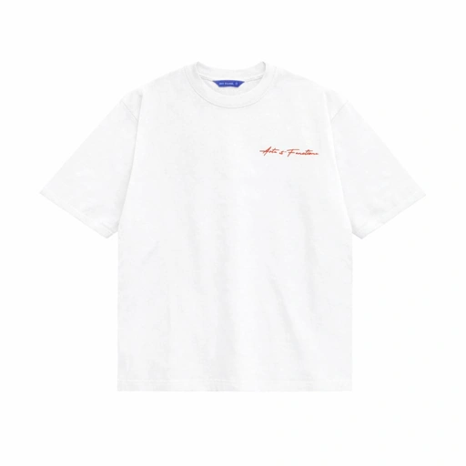 Image of Arte Function Oversized Heavyweight Tees In White