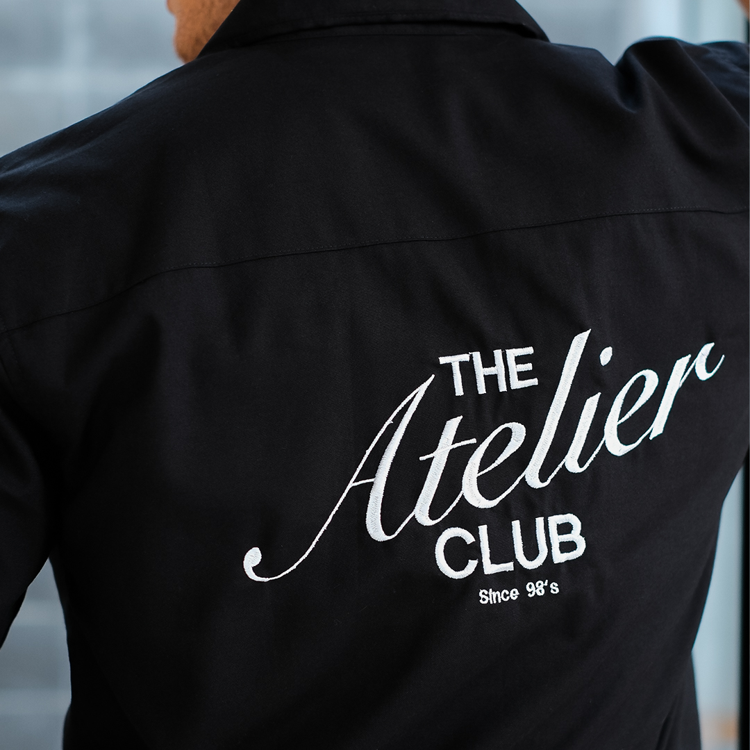 The Atelier Boxy Shirt in Black