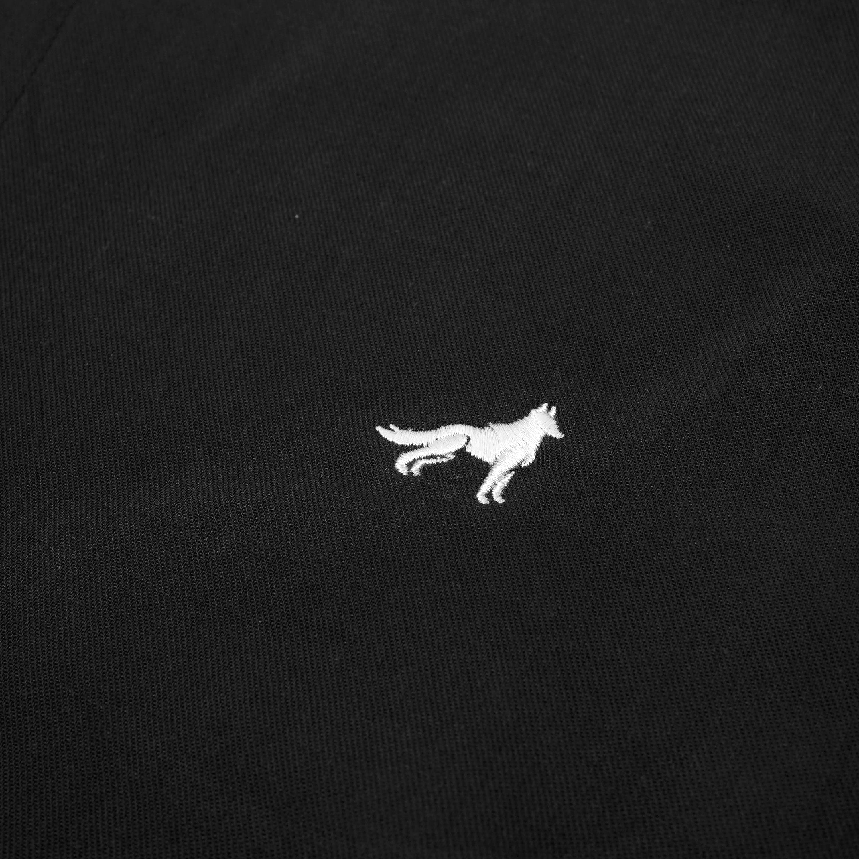Franc Cotton Le Casual Shirt in Black
