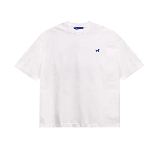 Image of Franc Oversized Heavy Cotton Tees in White