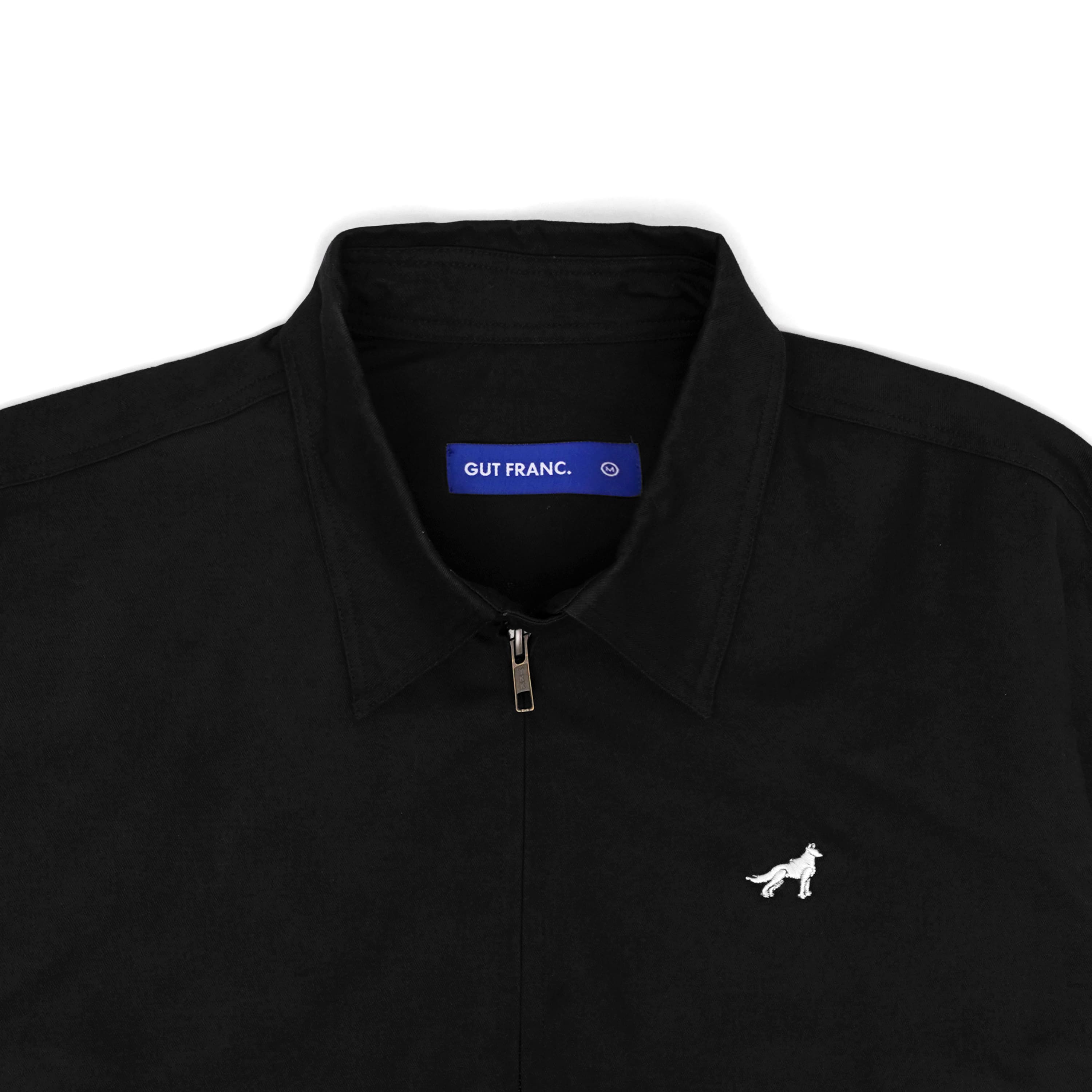 Franc London Harrington Jacket in Black
