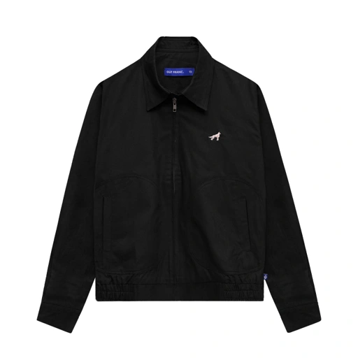 Franc London Harrington Jacket in Black