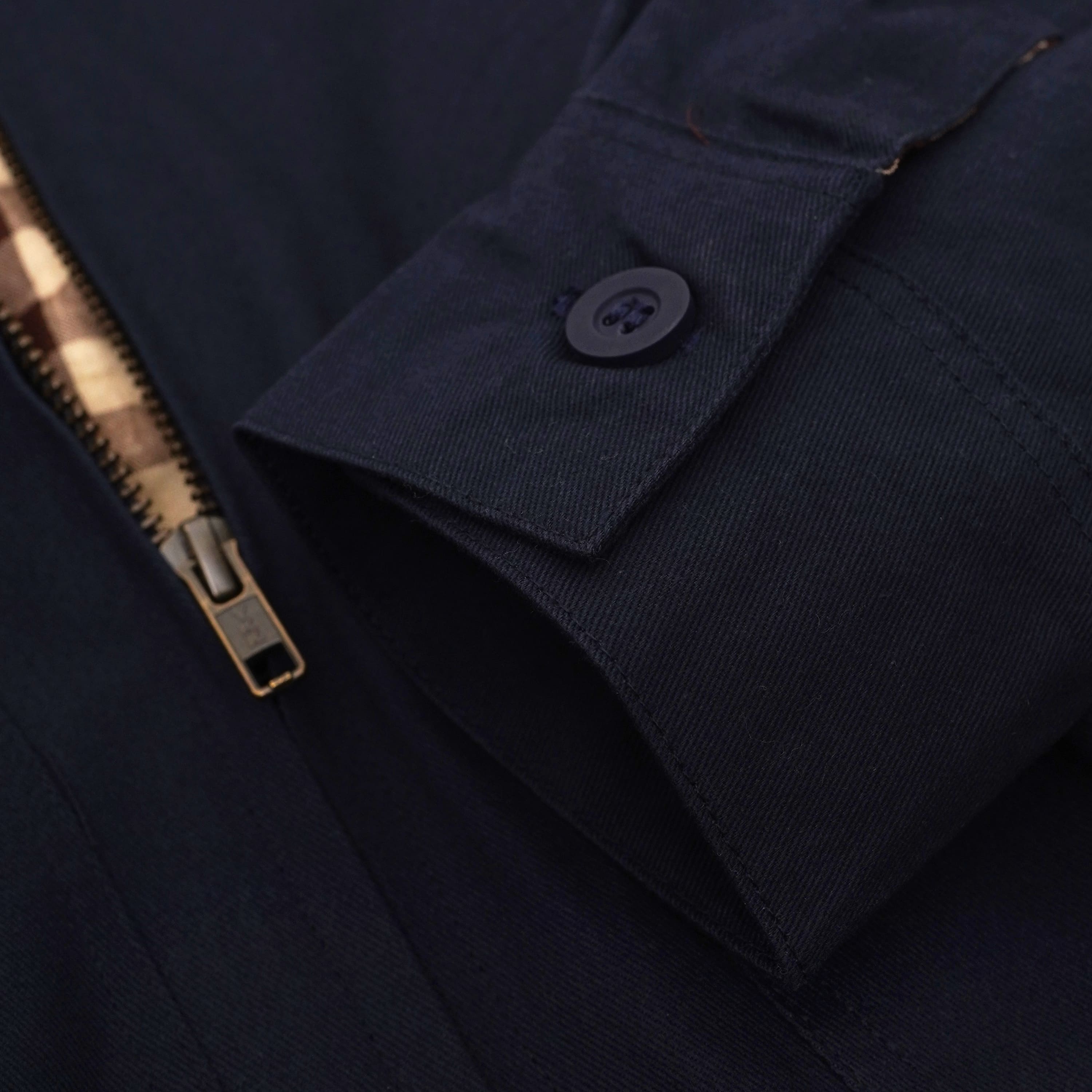 Franc London Harrington Jacket in Navy