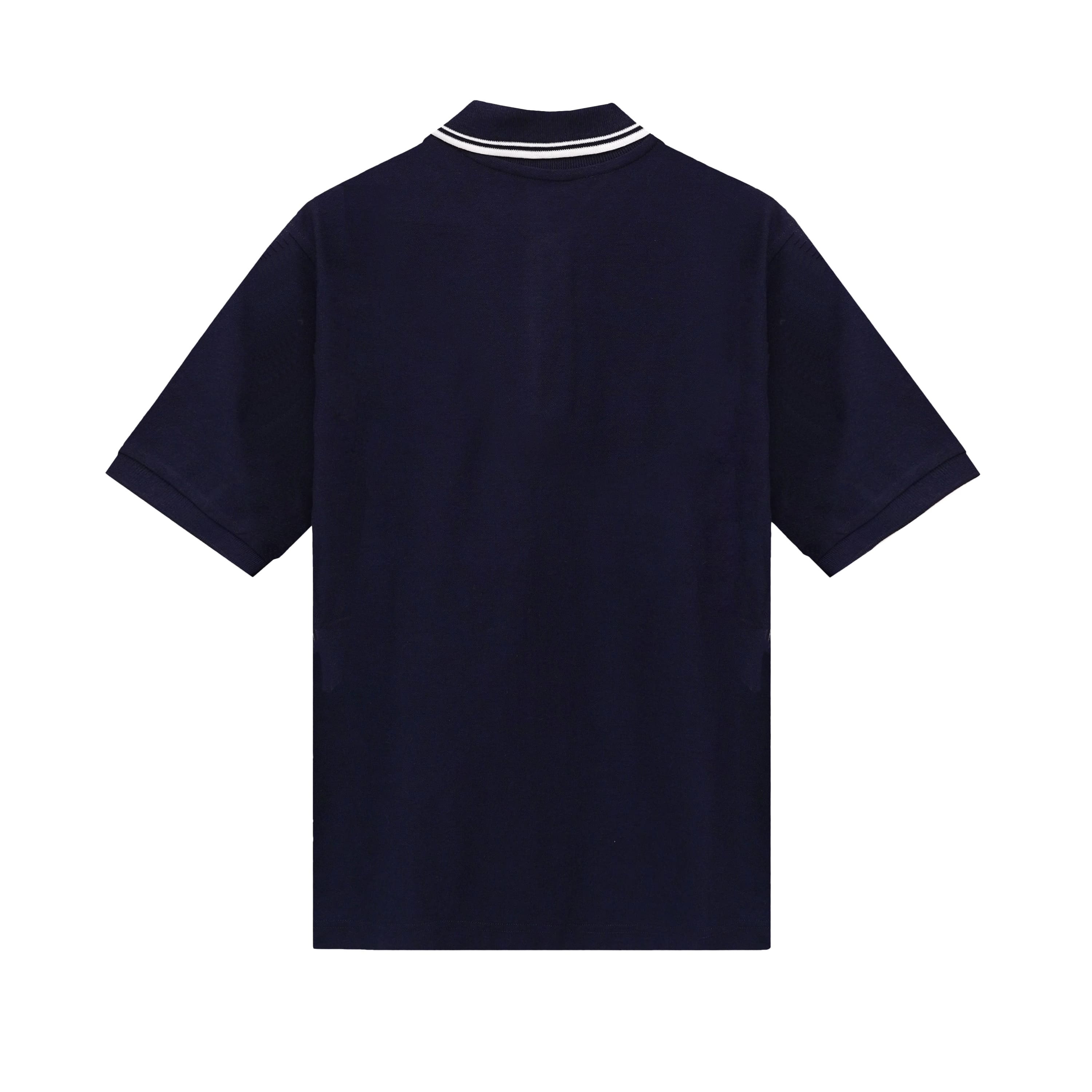 The Franc Terry Polo Shirt SS In Navy