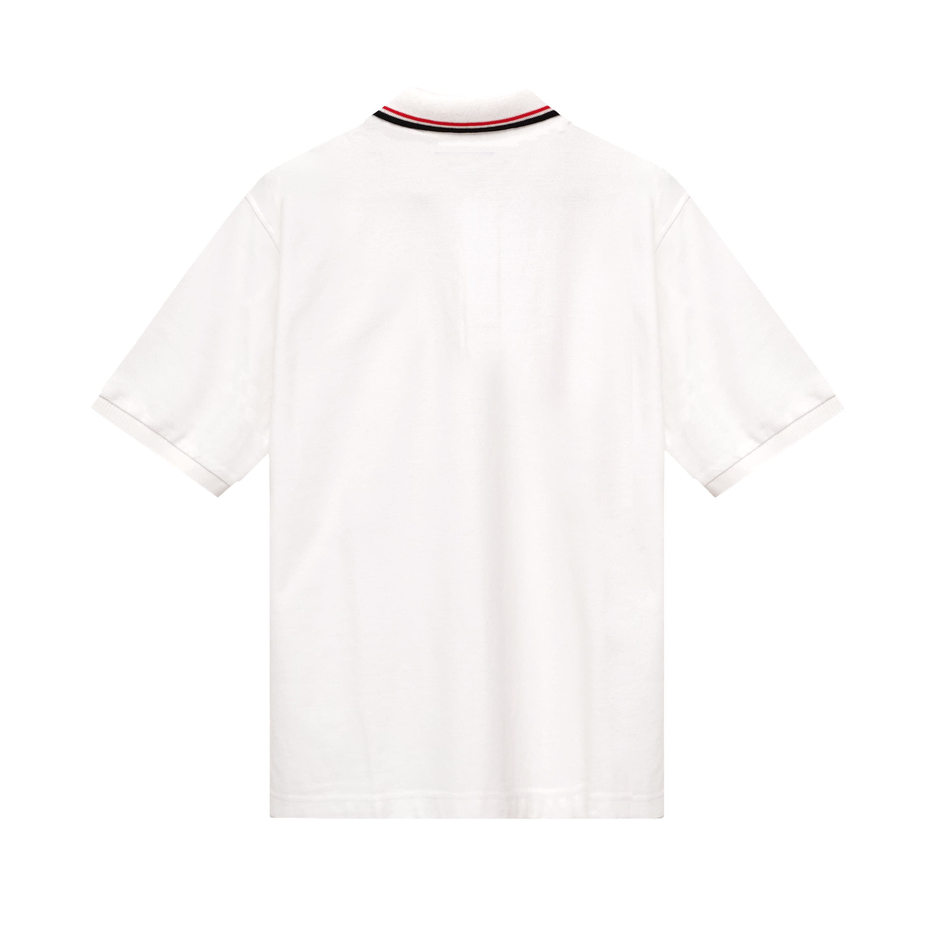 The Franc Terry Polo Shirt SS In White