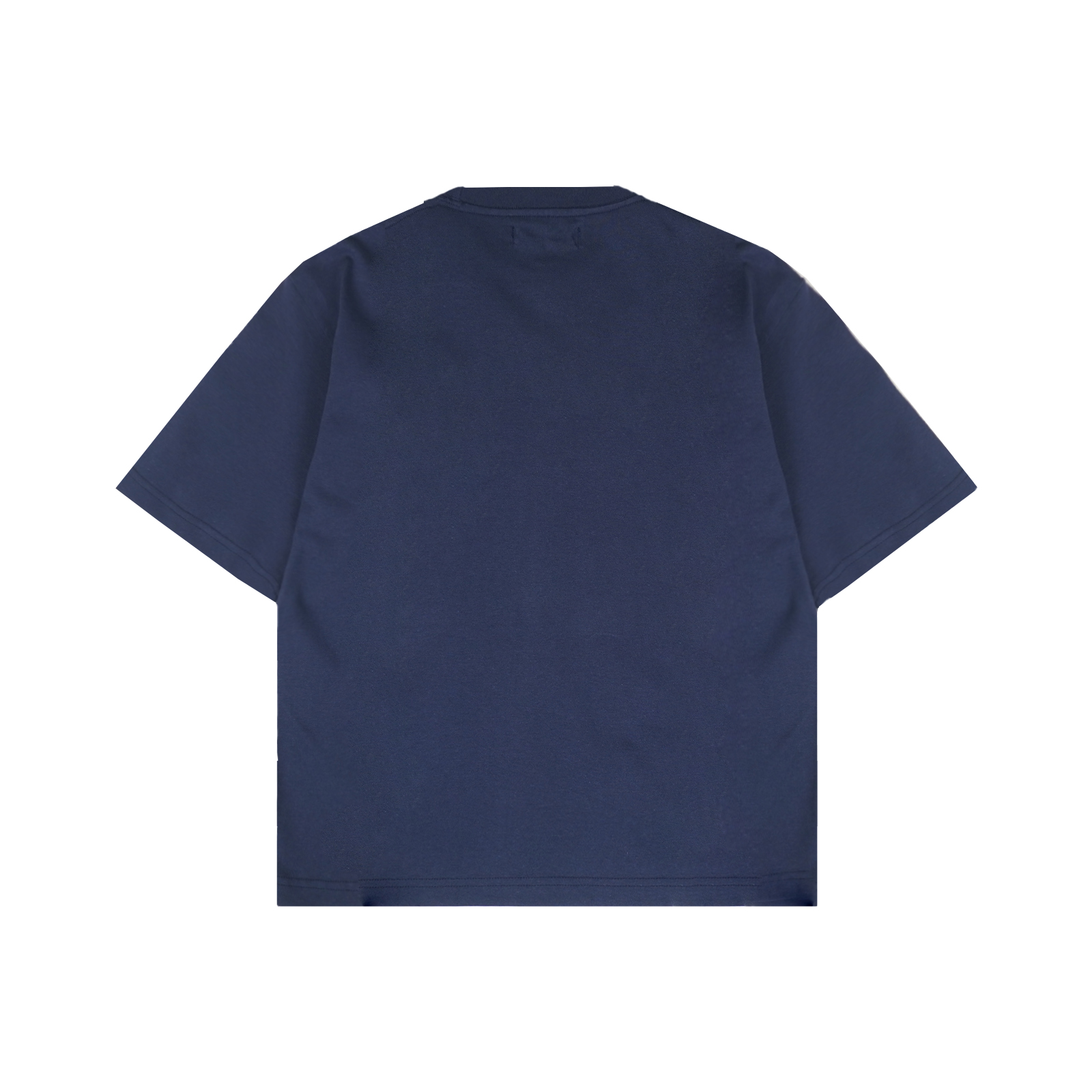 Franc Boxy Heavy Cotton Tees In Blue